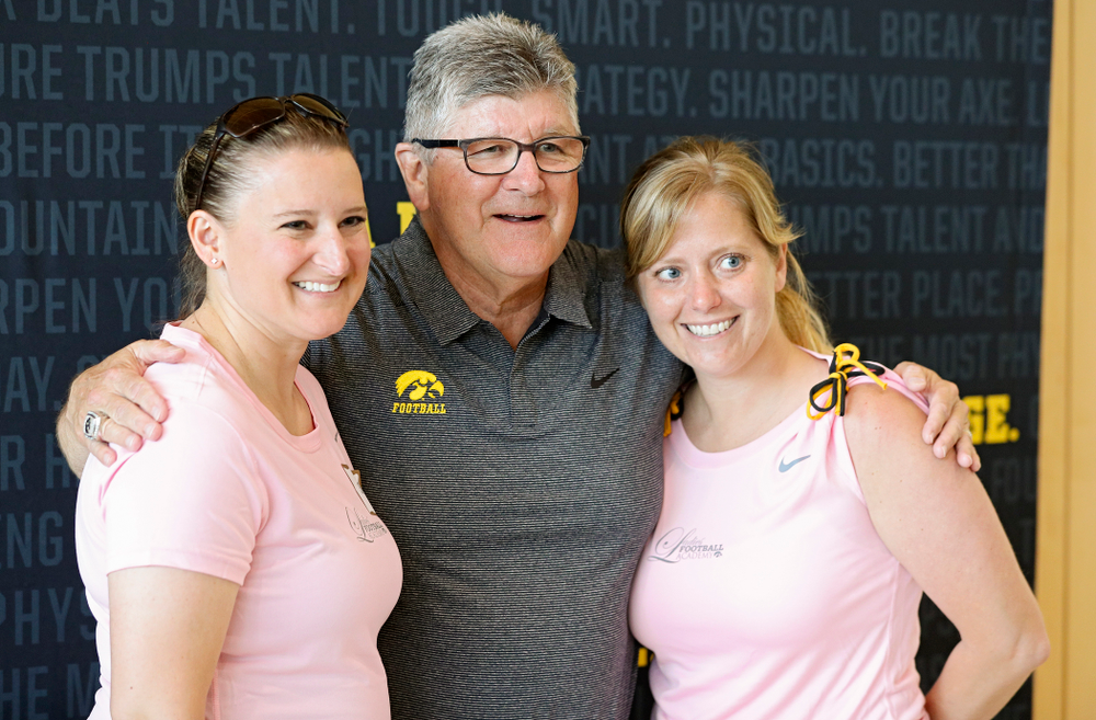 The Ladies Football Academy at the Hansen Football Performance Center in Iowa City on Saturday, Jun 8, 2019. (Stephen Mally/hawkeyesports.com)