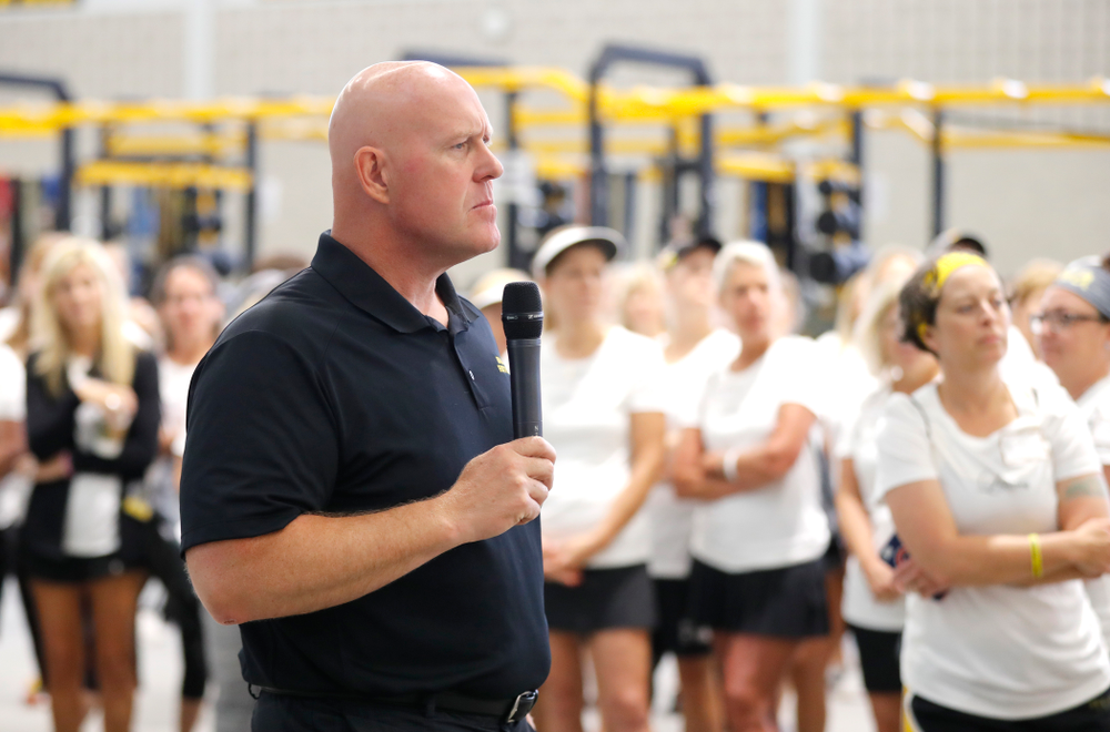 The 2018 Iowa Ladies Football Academy Saturday, June 9, 2018 at Kinnick Stadium. (Brian Ray/hawkeyesports.com)