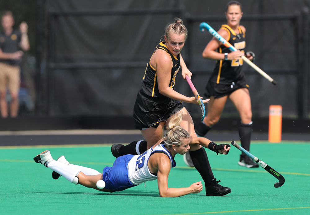 Iowa Hawkeyes Katie Birch (11) against the Duke Blue Devils Sunday, September 15, 2019 at Grant Field. (Brian Ray/hawkeyesports.com)