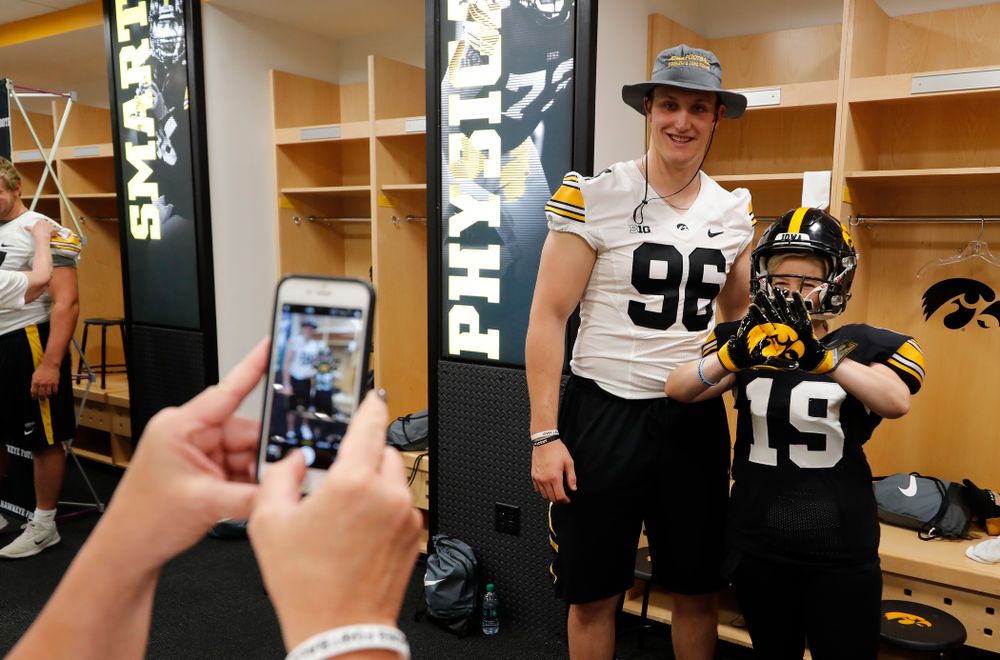 The 2018 Iowa Ladies Football Academy Saturday, June 9, 2018 at Kinnick Stadium. (Brian Ray/hawkeyesports.com)