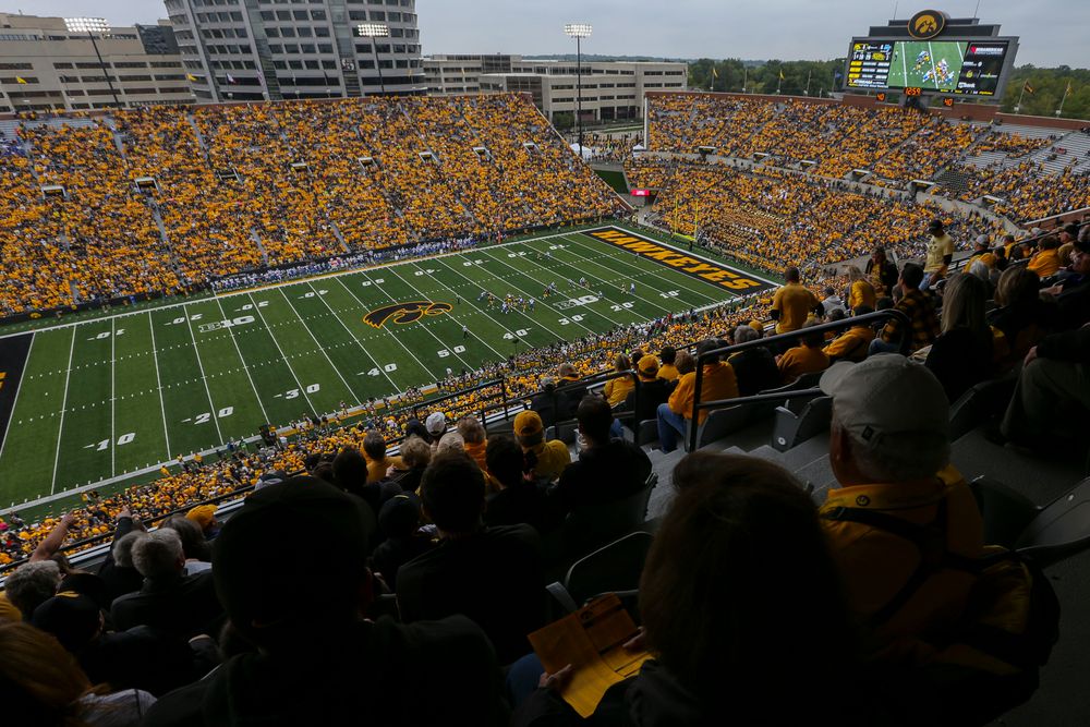 Iowa Hawkeyes against Middle Tennessee Saturday, September 28, 2019 at Kinnick Stadium. (Lily Smith/hawkeyesports.com)