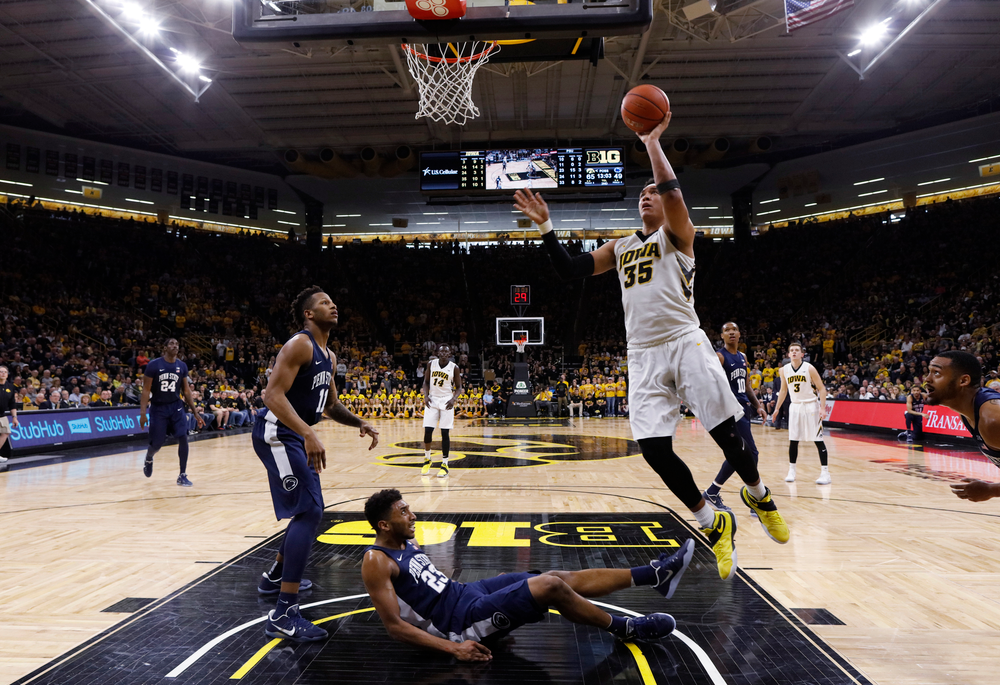 Iowa 90 Penn State 79 University Of Iowa Athletics