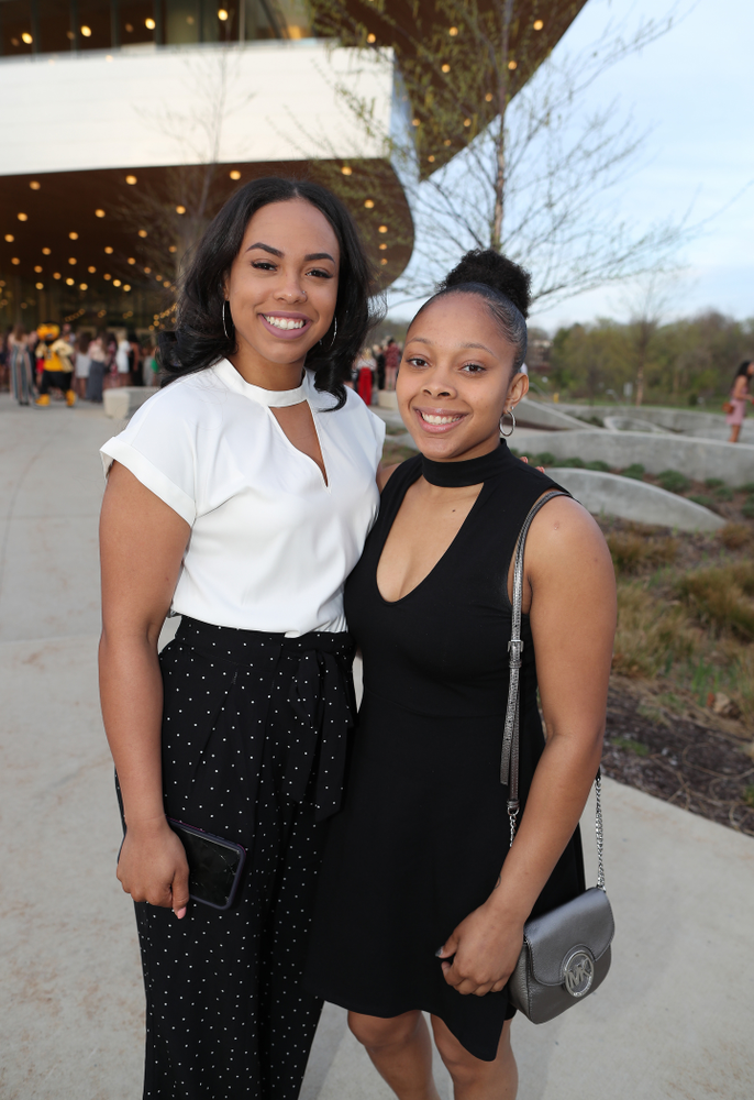 The 2019 Golden Herkys yellow carpet Tuesday, April 23, 2019 at Hancher Auditorium. (Brian Ray/hawkeyesports.com)