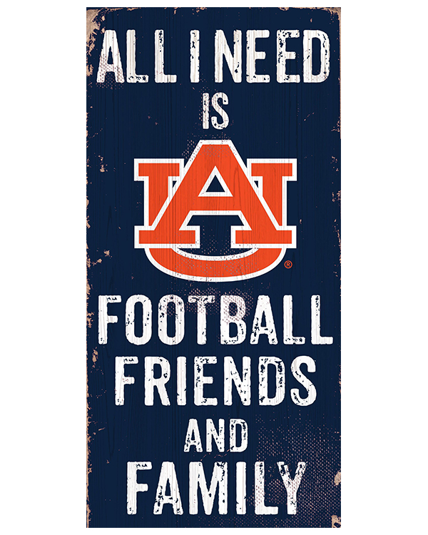 Auburn Tigers Fan Creation Auburn Tigers Football Friends And Family Wooden Sign The Auburn Fan Shop Official Online Store Of The Auburn University Athletic Department