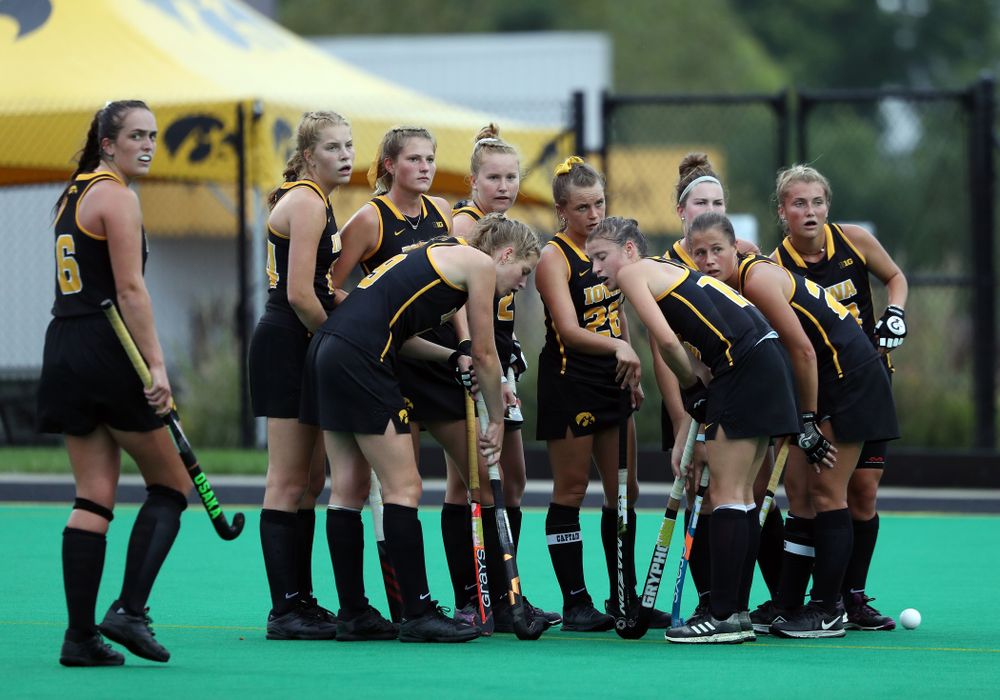 The Iowa Hawkeyes during a 2-1 victory against the Ohio State Buckeyes Friday, September 27, 2019 at Grant Field. (Brian Ray/hawkeyesports.com)