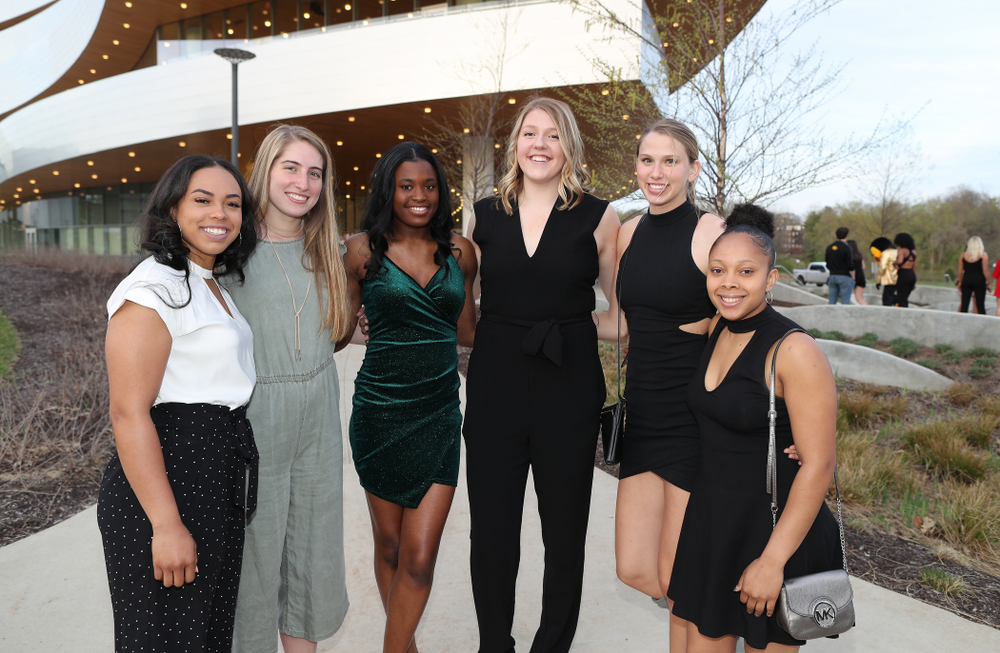 The 2019 Golden Herkys yellow carpet Tuesday, April 23, 2019 at Hancher Auditorium. (Brian Ray/hawkeyesports.com)