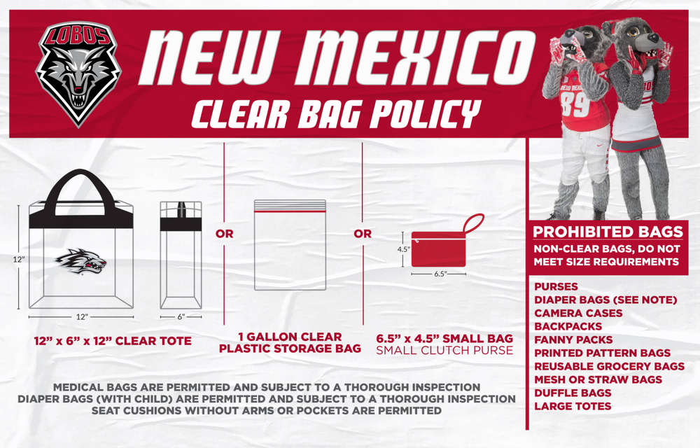 UNIVERSITY OF NEW MEXICO LUGGAGE TAG-NEW MEXICO LOBOS BAG TAG 