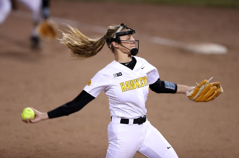 Iowa Hawkeyes Allison Doocy (3) against Western Illinois Wednesday, March 27, 2019 at Pearl Field. (Brian Ray/hawkeyesports.com)