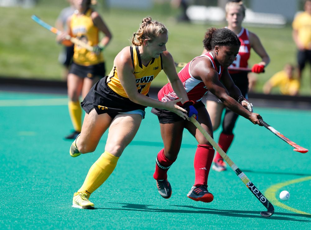 Iowa Hawkeyes Katie Birch (11) against Indiana Sunday, September 16, 2018 at Grant Field. (Brian Ray/hawkeyesports.com)