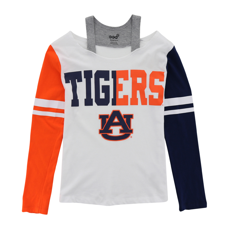 Auburn Tigers 2Fer Girls and Long Sleeve T-Shirt - The Auburn Shop | Official Online Store the Auburn University Athletic
