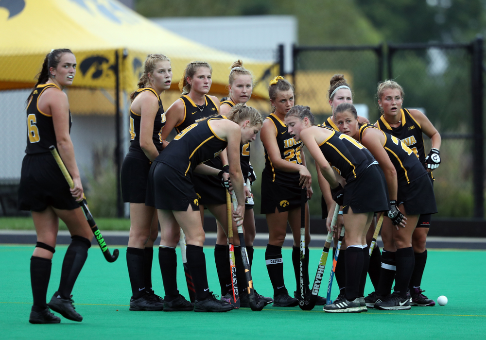 The Iowa Hawkeyes during a 2-1 victory against the Ohio State Buckeyes Friday, September 27, 2019 at Grant Field. (Brian Ray/hawkeyesports.com)