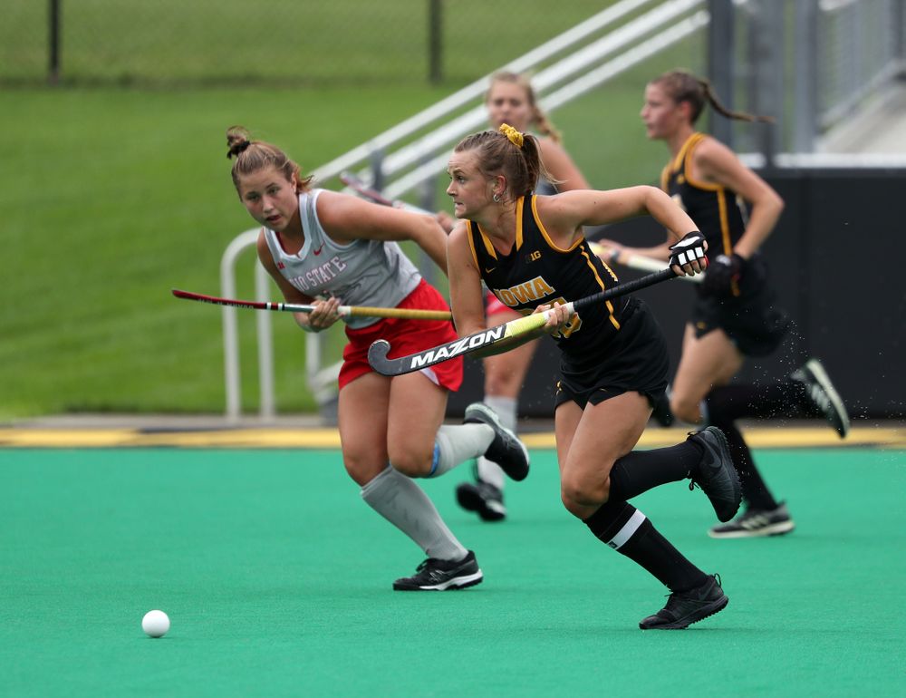 Iowa Hawkeyes forward Maddy Murphy (26) during a 2-1 victory against the Ohio State Buckeyes Friday, September 27, 2019 at Grant Field. (Brian Ray/hawkeyesports.com)