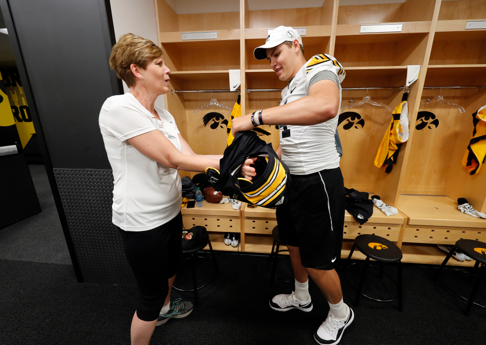 The 2018 Iowa Ladies Football Academy Saturday, June 9, 2018 at Kinnick Stadium. (Brian Ray/hawkeyesports.com)