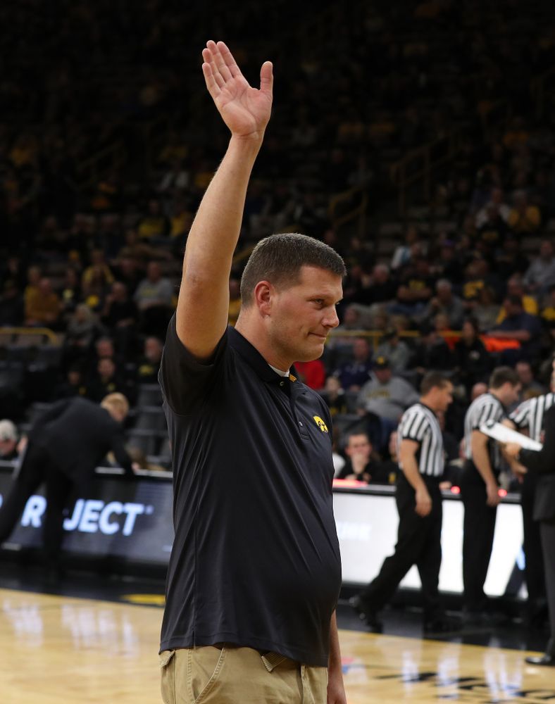 Wounded Warrior against UW Green Bay Sunday, November 11, 2018 at Carver-Hawkeye Arena. (Brian Ray/hawkeyesports.com)