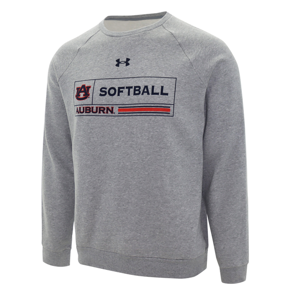 Auburn Tigers Under Armour Softball Fleece Crew The Auburn Fan Shop