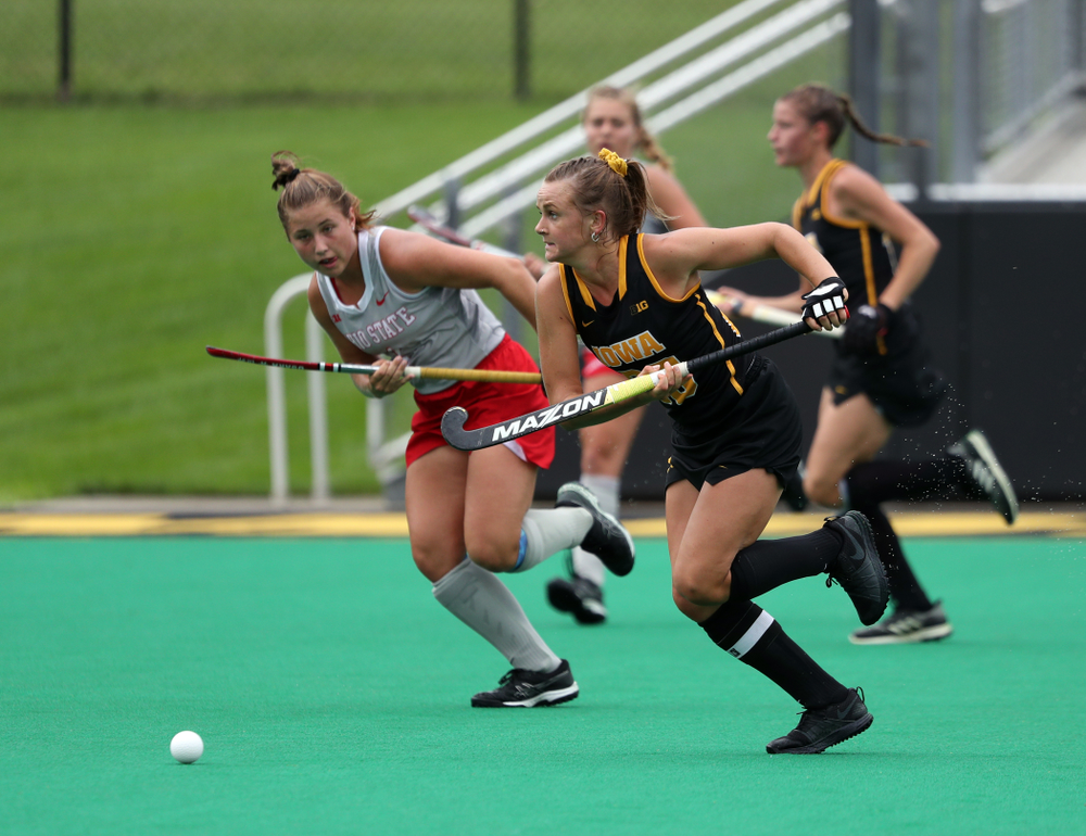 Iowa Hawkeyes forward Maddy Murphy (26) during a 2-1 victory against the Ohio State Buckeyes Friday, September 27, 2019 at Grant Field. (Brian Ray/hawkeyesports.com)