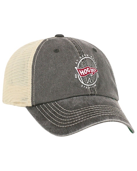 Arkansas Razorbacks Top Of The World Hog Pen Snapback Trucker Hat ...