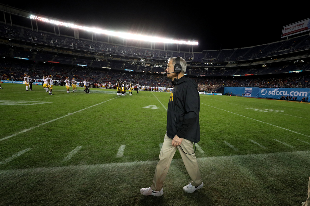 against USC in the Holiday Bowl Friday, December 27, 2019 at San Diego Community Credit Union Stadium. (Brian Ray/hawkeyesports.com)