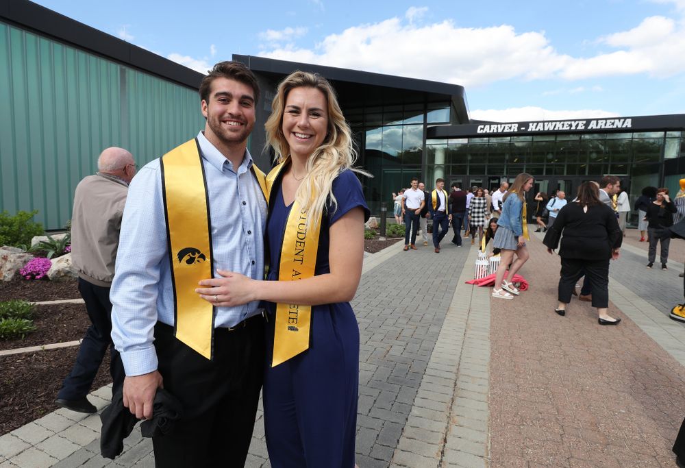 The 2019 Iowa Athletics Graduation Reception and I Ring Ceremony Friday, May 10, 2019 at Carver-Hawkeye Arena. (Brian Ray/hawkeyesports.com)