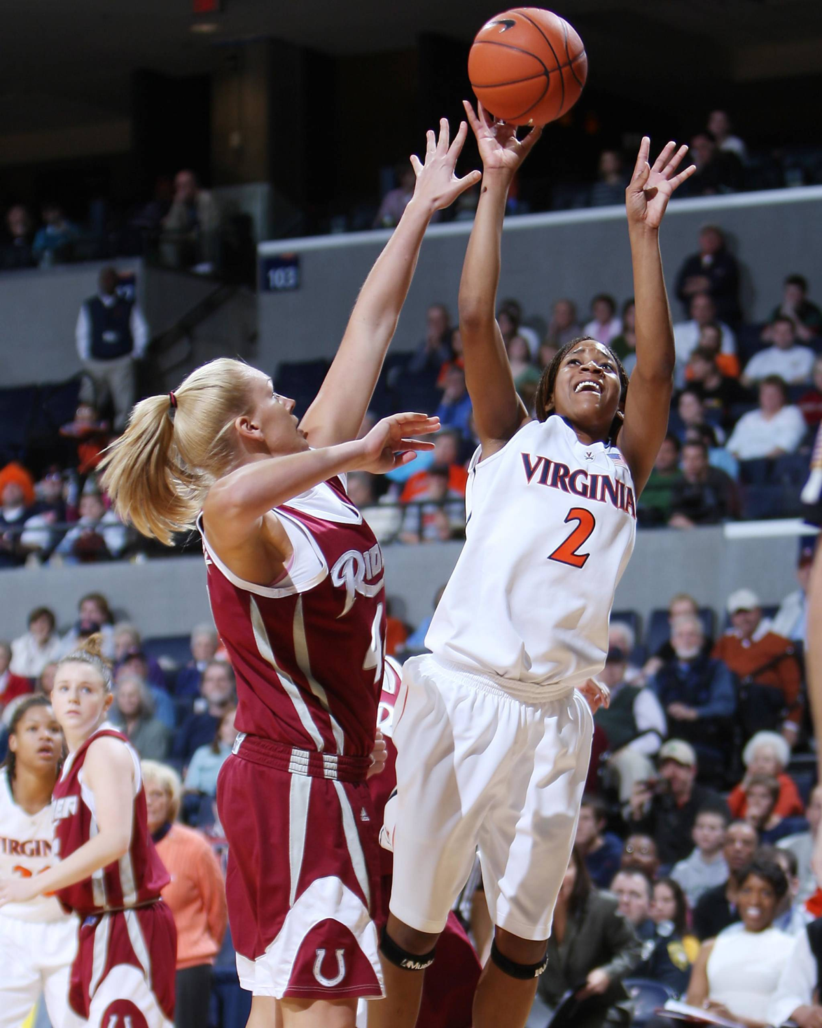 Women S Basketball Vs Rider By Jim Daves Virginia Cavaliers
