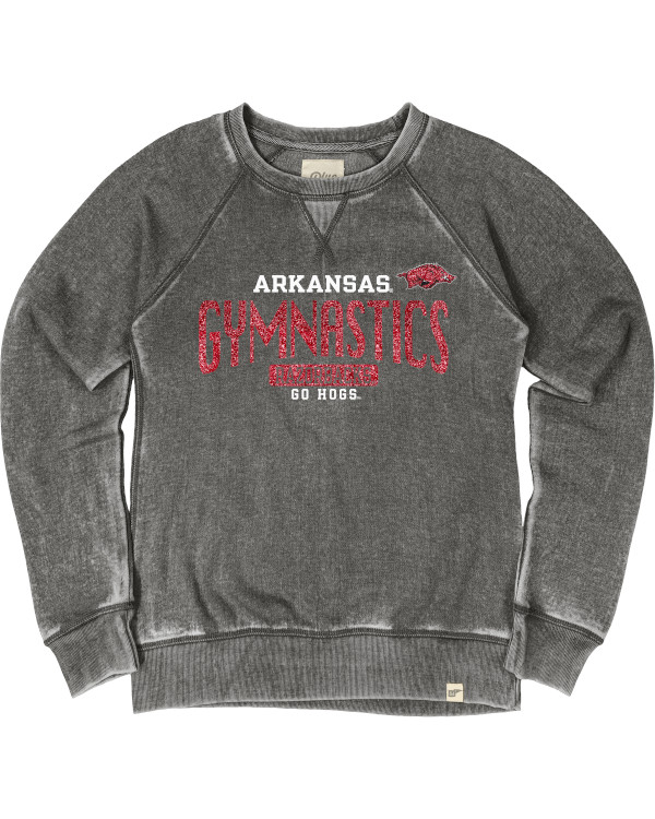 arkansas razorbacks crewneck sweatshirt