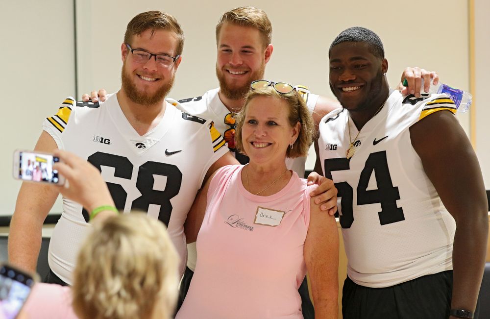 The Ladies Football Academy at the Hansen Football Performance Center in Iowa City on Saturday, Jun 8, 2019. (Stephen Mally/hawkeyesports.com)