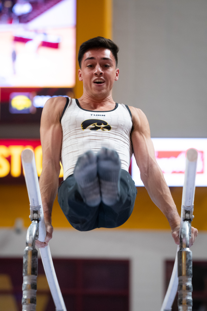 The Iowa Hawekeys against Minnesota and Penn State at the Maturi Pavilion Saturday, March 23, 2019 in Minneapolis, Minn. (C. Morgan Engel/Freelance)