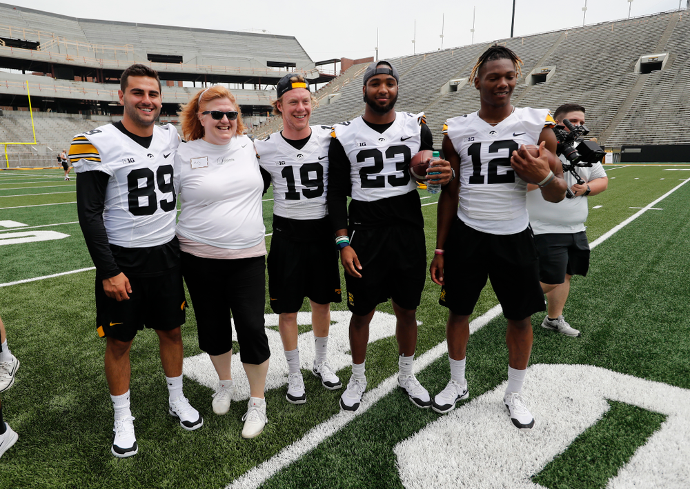 The 2018 Iowa Ladies Football Academy Saturday, June 9, 2018 at Kinnick Stadium. (Brian Ray/hawkeyesports.com)
