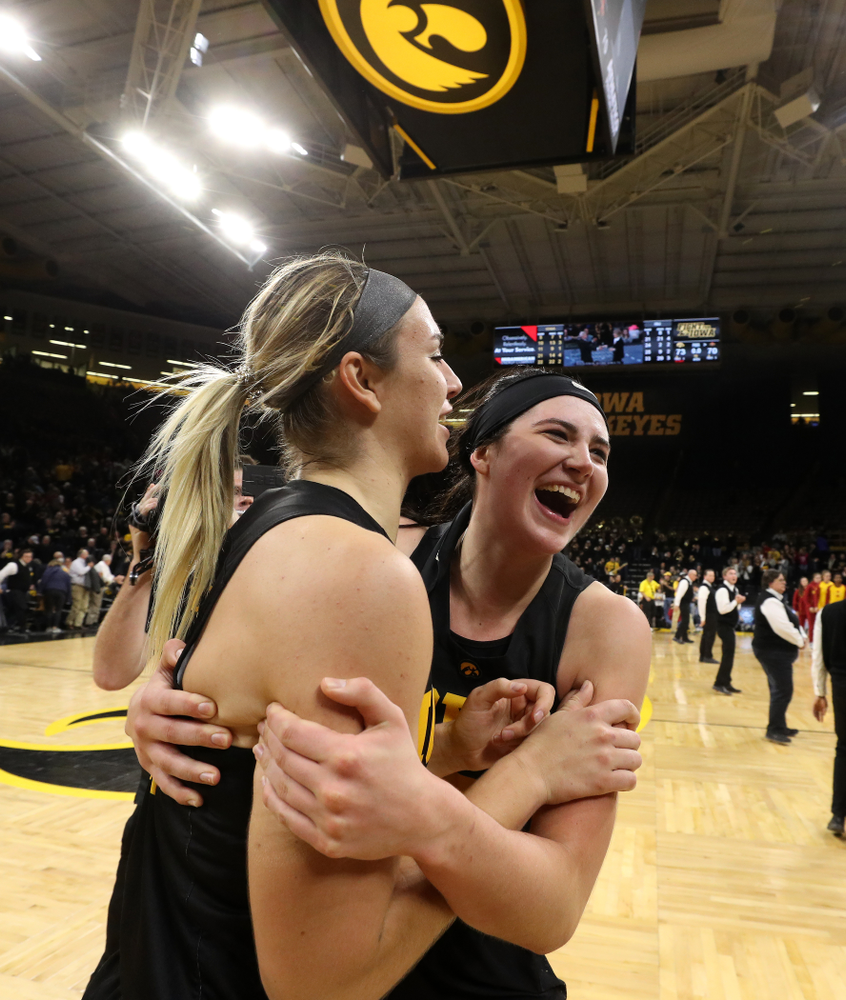 against the Iowa State Cyclones in the Iowa Corn Cy-Hawk Series Wednesday, December 5, 2018 at Carver-Hawkeye Arena. (Brian Ray/hawkeyesports.com)