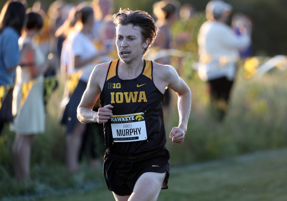 Daniel Murphy runs in the 2019 Hawkeye Invitational Friday, September 6, 2019 at the Ashton Cross Country Course. (Brian Ray/hawkeyesports.com)
