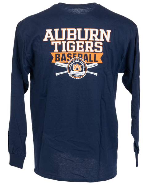 Auburn Tigers Baseball Long Sleeve T-Shirt - The Auburn Fan Shop ...