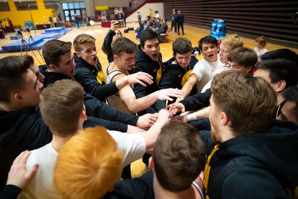 The Iowa Hawekeys against Minnesota and Penn State at the Maturi Pavilion Saturday, March 23, 2019 in Minneapolis, Minn. (C. Morgan Engel/Freelance)