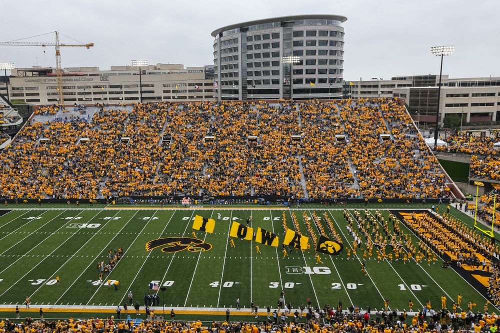 Iowa Hawkeyes against Middle Tennessee Saturday, September 28, 2019 at Kinnick Stadium. (Lily Smith/hawkeyesports.com)