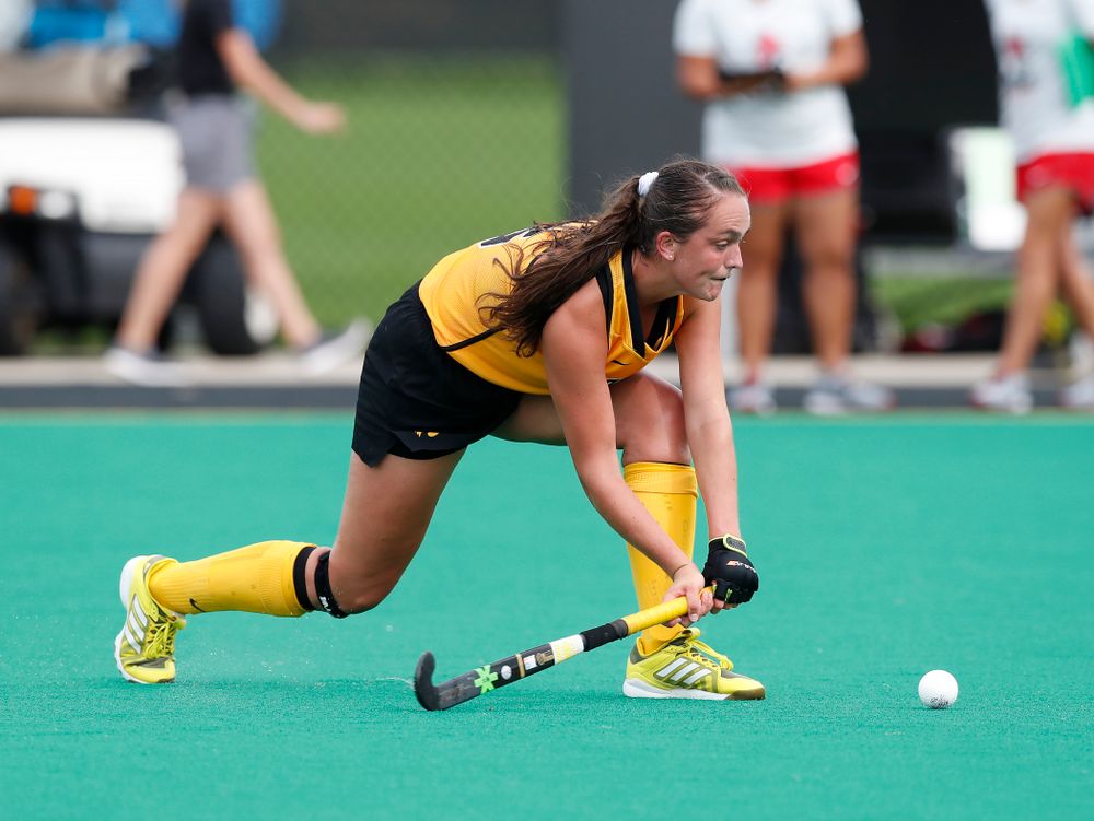 Iowa Hawkeyes Anthe Nijziel (6) against Ball State Sunday, September 2, 2018 at Grant Field. (Brian Ray/hawkeyesports.com)