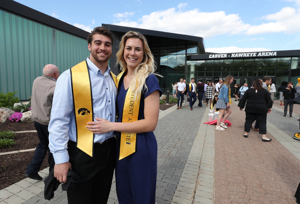 The 2019 Iowa Athletics Graduation Reception and I Ring Ceremony Friday, May 10, 2019 at Carver-Hawkeye Arena. (Brian Ray/hawkeyesports.com)