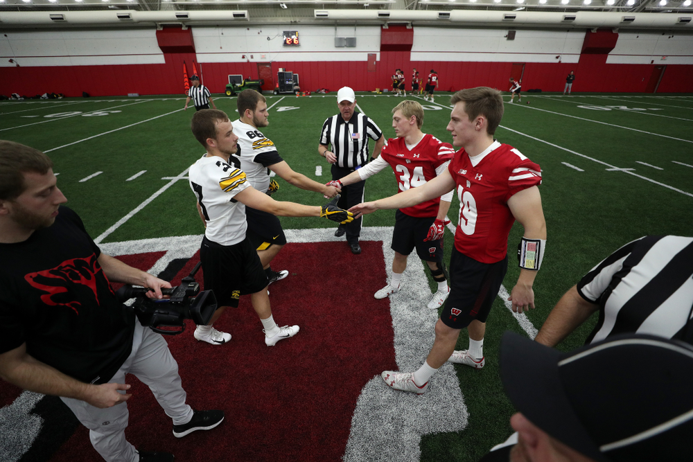 The Hawkeye football managers capture the rusty toolbox for the first time since 2008 with a 20-19 double The Hawkeye Football Managers captured the rusty toolbox for the first time since 2008 with a 20-19 double overtime win against the Wisconsin football managers on Nov. 8 in Madison, Wisconsin. (Brian Ray/hawkeyesports.com)
