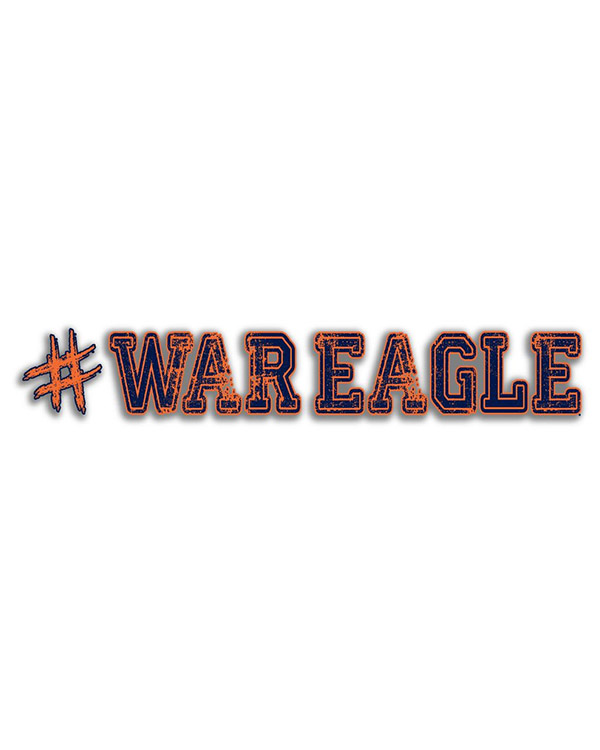 Auburn Tigers War Eagle Decal The Auburn Fan Shop Official Online Store Of The Auburn University Athletic Department