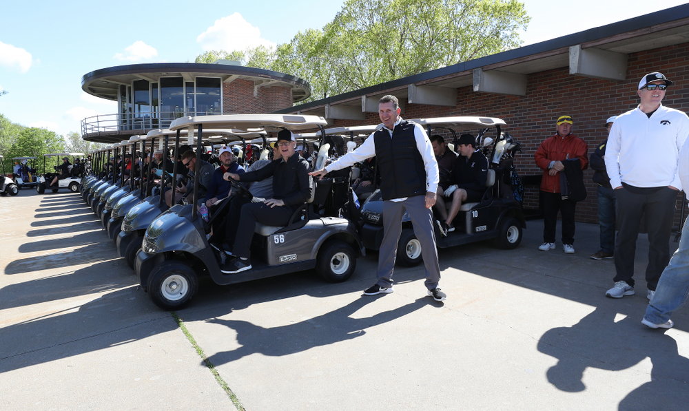 The 2019 Iowa Baseball golf outing Friday, May 10, 2019 at Finkbine Golf Course. (Brian Ray/hawkeyesports.com)
