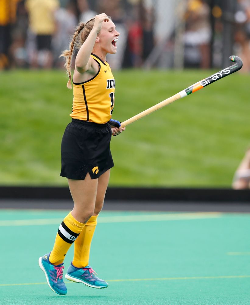 Iowa Hawkeyes Katie Birch (11) against Ball State Sunday, September 2, 2018 at Grant Field. (Brian Ray/hawkeyesports.com)