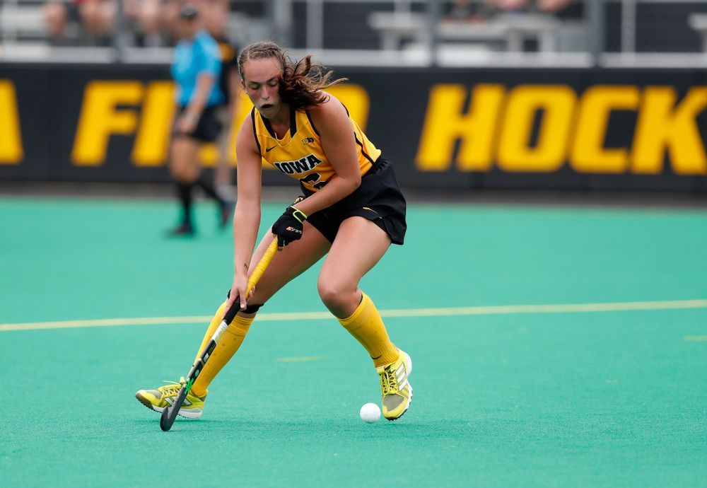 Iowa Hawkeyes Anthe Nijziel (6) against Ball State Sunday, September 2, 2018 at Grant Field. (Brian Ray/hawkeyesports.com)