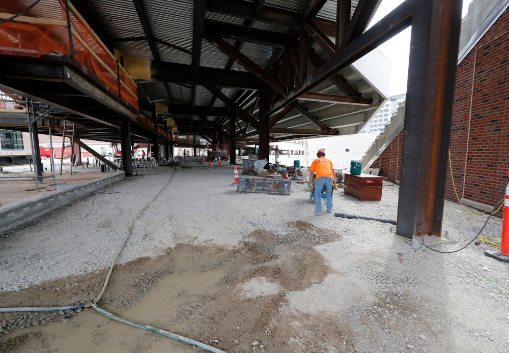 The view looking east of the main concourse of the north end zone Wednesday, June 6, 2018 at Kinnick Stadium. (Brian Ray/hawkeyesports.com)