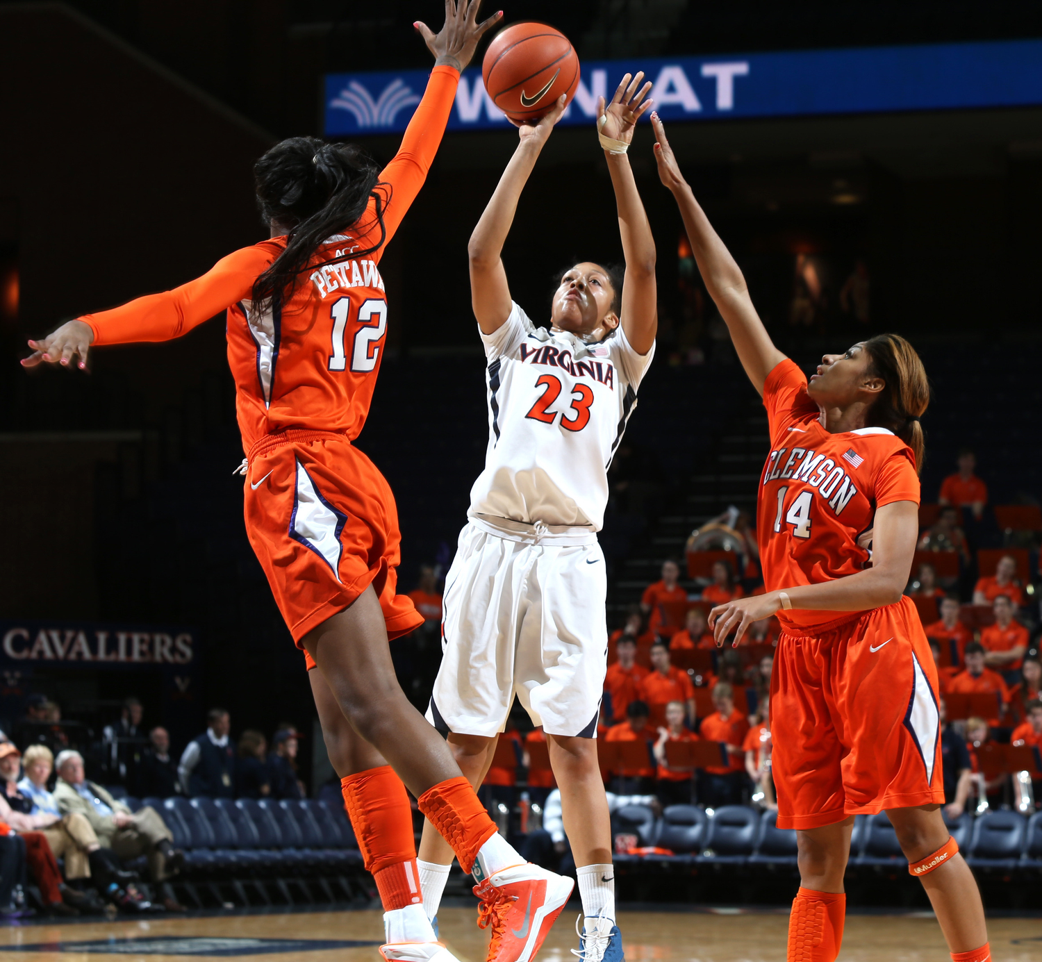 Women S Basketball Vs Clemson Kelsey Grant Virginia Cavaliers