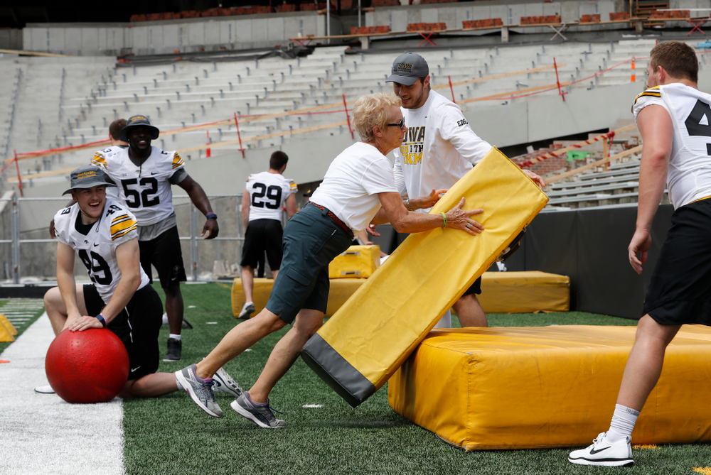 The 2018 Iowa Ladies Football Academy Saturday, June 9, 2018 at Kinnick Stadium. (Brian Ray/hawkeyesports.com)