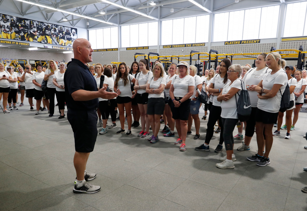 The 2018 Iowa Ladies Football Academy Saturday, June 9, 2018 at Kinnick Stadium. (Brian Ray/hawkeyesports.com)