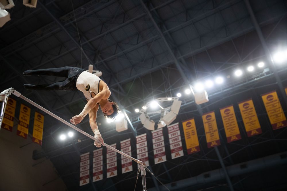 The Iowa Hawekeys against Minnesota and Penn State at the Maturi Pavilion Saturday, March 23, 2019 in Minneapolis, Minn. (C. Morgan Engel/Freelance)