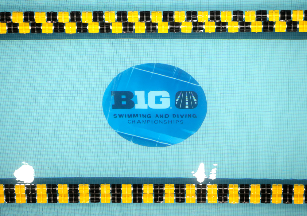 The 2020 Women’s Big Ten Swimming and Diving Championships at the Campus Recreation and Wellness Center in Iowa City on Thursday, February 20, 2020. (Stephen Mally/hawkeyesports.com)