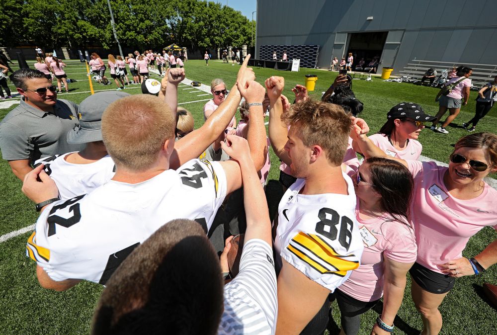 The Ladies Football Academy at the Hansen Football Performance Center in Iowa City on Saturday, Jun 8, 2019. (Stephen Mally/hawkeyesports.com)
