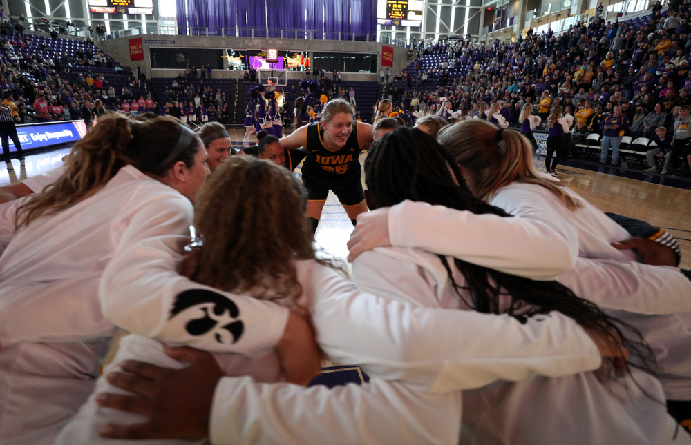 The Iowa Hawkeyes against Northern Iowa Sunday, November 17, 2019 at the McLeod Center. (Brian Ray/hawkeyesports.com)