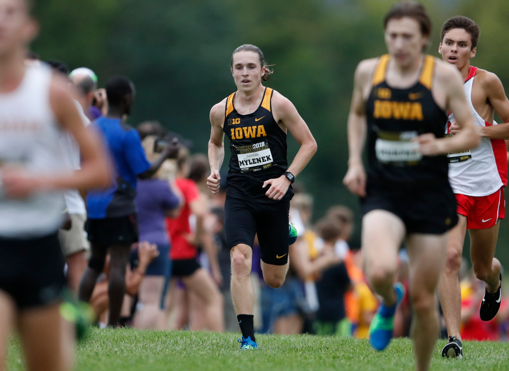 Nathan Mylenek during the Hawkeye Invitational Friday, August 31, 2018 at the Ashton Cross Country Course. (Brian Ray/hawkeyesports.com)