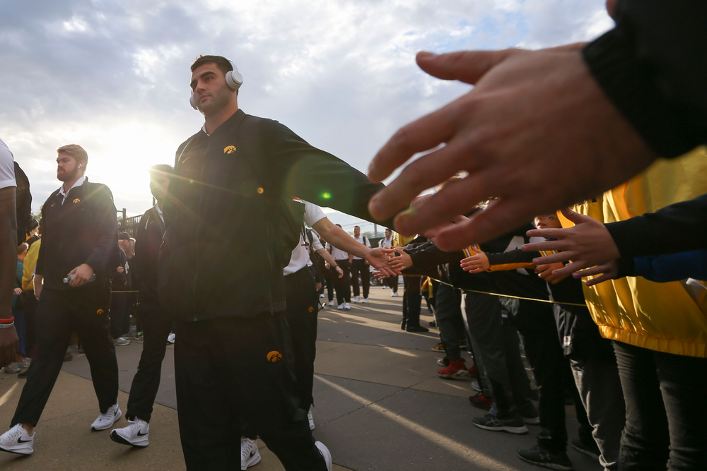 Iowa Hawkeyes during Iowa football vs Purdue on Saturday, October 19, 2019 at Kinnick Stadium. (Lily Smith/hawkeyesports.com)